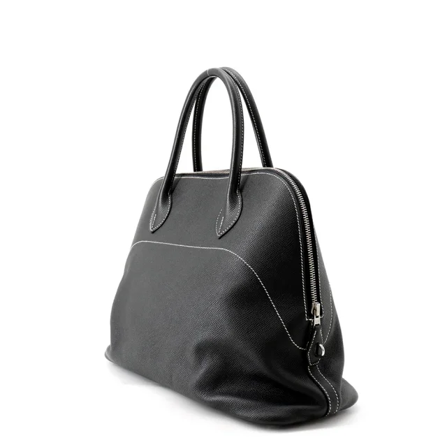 Hermès Bolide Relax Black Epsom souple Size 35 in Black Epsom leather from GALLERY RARE, photo 4 of 19