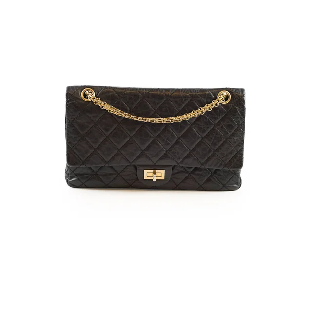 Chanel Medium CC Reissue 226 Black in Black Calfskin from The Purse Affair