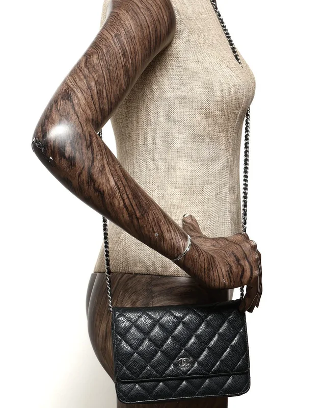 Chanel Caviar Wallet On Chain Bag in Caviar leather from A Retro Tale, photo 10 of 10