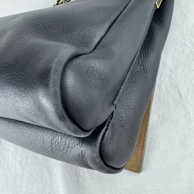 Fendi Pequin Large Claudia Shoulder Bag in Calfskin leather, Metal from Reowned, photo 12 of 17