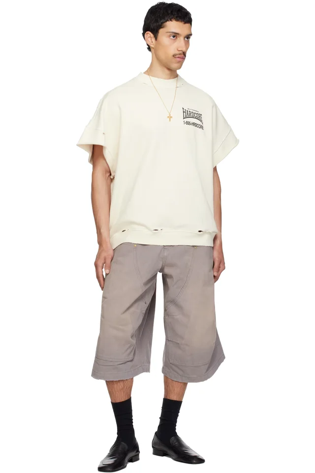 WILLY CHAVARRIA Off-White 'Hardcore' Muscle T-shirt, photo 4 of 4 from SSENSE