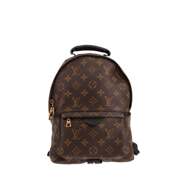 Louis Vuitton Palm Springs rucksack in Black Coated canvas from Collector Square, photo 2 of 5