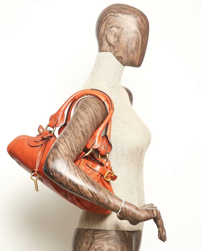 Chloé Medium Paddington Bag in Caviar leather from A Retro Tale, photo 15 of 15