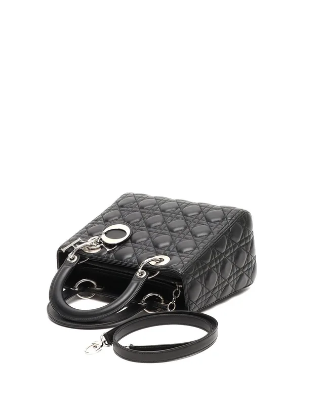 Medium Lady Dior Bag in Leather from A Retro Tale, photo 4 of 8