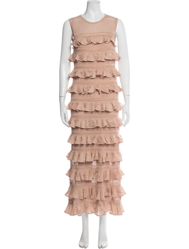 Zimmermann Patterned Long Dress w/ Tags in multicolor from The RealReal