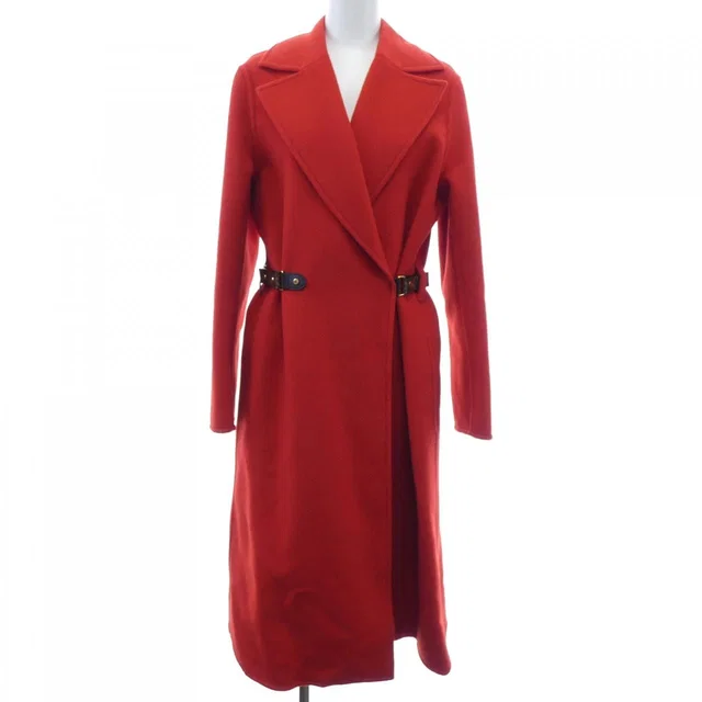 Louis Vuitton Coat Red in Red from The Reluxe