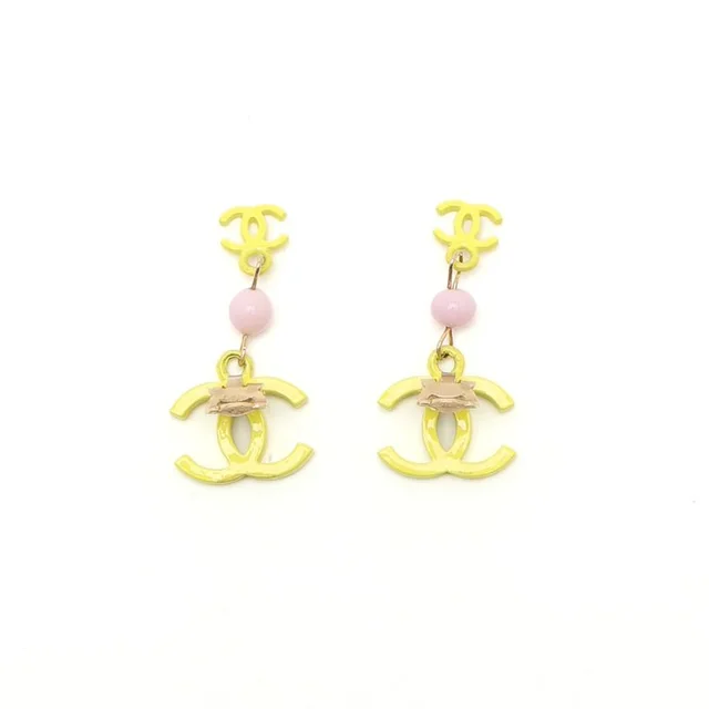 Chanel Coco Mark Dangling Clip-on Earrings from A Retro Tale, photo 2 of 2
