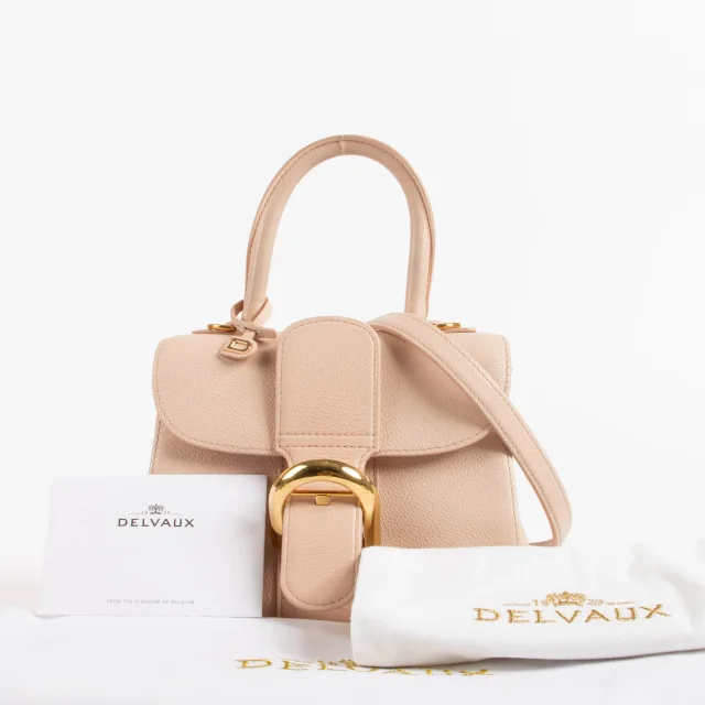 Delvaux Nude Sellier Brillant Mini Bag in Leather from Labellov, photo 2 of 9