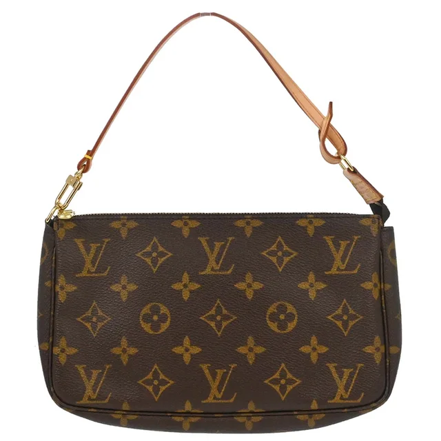 Louis Vuitton Monogram Pochette Accessoires Handbag M51980 in Coated canvas from AMORE Vintage Tokyo