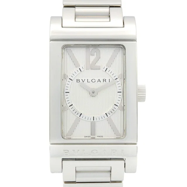Bvlgari Rettangolo Stainless Steel Watch from LuxUness