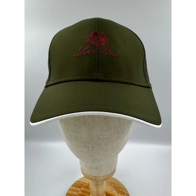 Loro Piana Women's Cashmere Hat - Green in green Cashmere from Depop, photo 1 of 1