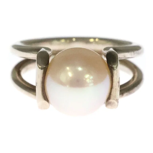 Tiffany & Co. HardWear Fresh Water Pearl Ring Silver in Silver from The Reluxe