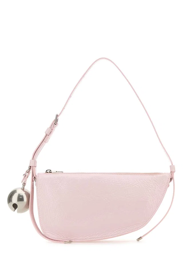 Burberry Knight Shoulder Bag — Pink in Pink Calfskin from HEWI