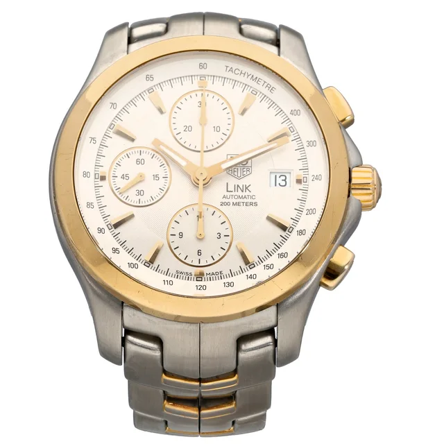 TAG Heuer Link CJF2150 42mm Bi-Colour Watch from H&T