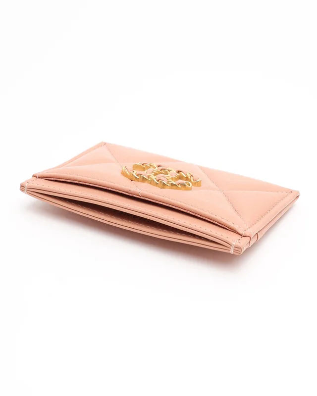 Chanel Coco Mark Chain Card Holder in Leather from A Retro Tale, photo 3 of 8