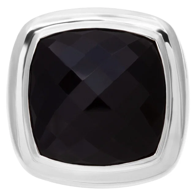 David Yurman Albion ring in Black Sterling Silver from Gray And Sons