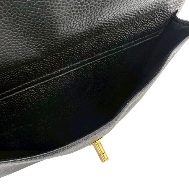 Chanel Caviar Mini Tote Bag in Black Caviar leather from LuxUness, photo 10 of 10