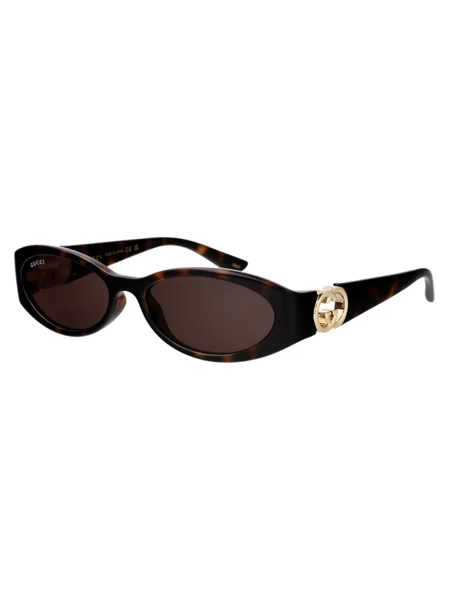 Gucci Gg1660s Tortoiseshell Acetate Sunglasses — Brown Injected in Brown from HEWI, photo 2 of 3