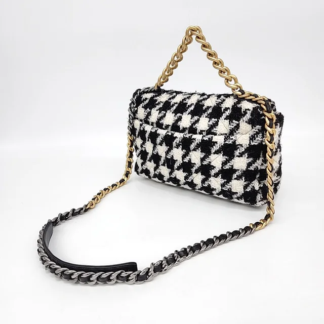Chanel Tweed 19 Flap Bag Large from GUGUS, photo 2 of 6