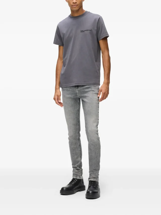 Karl Lagerfeld Jeans button-fastening skinny jeans, photo 2 of 2 from FARFETCH