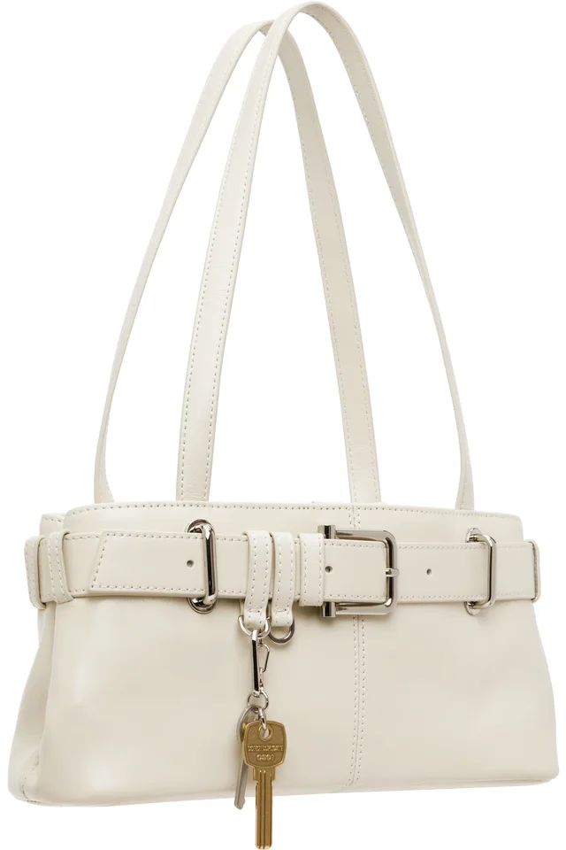 OSOI Off-White Shoulder Brocle Mini Bag, photo 2 of 4 from SSENSE