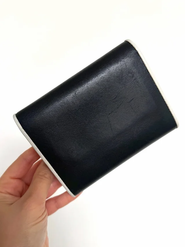 Delvaux Madame Black Leather Card Holder Wallet in black Leather from Poshmark, photo 4 of 11