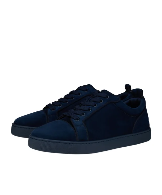 Christian Louboutin suede logo-print sneakers, photo 2 of 4 from SENSER