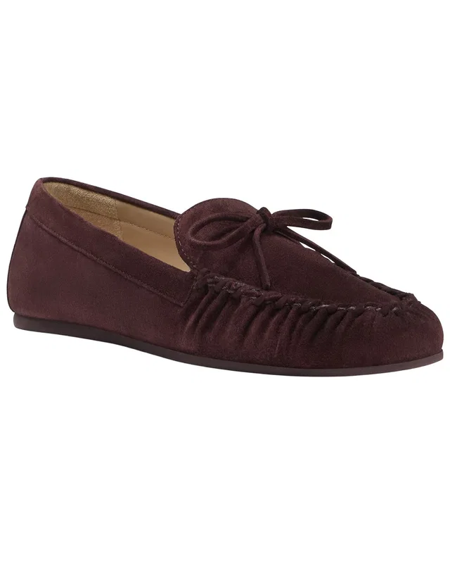 Stuart Weitzman Britt Bow Suede Loafer, image 1 of 1 from Rue La La