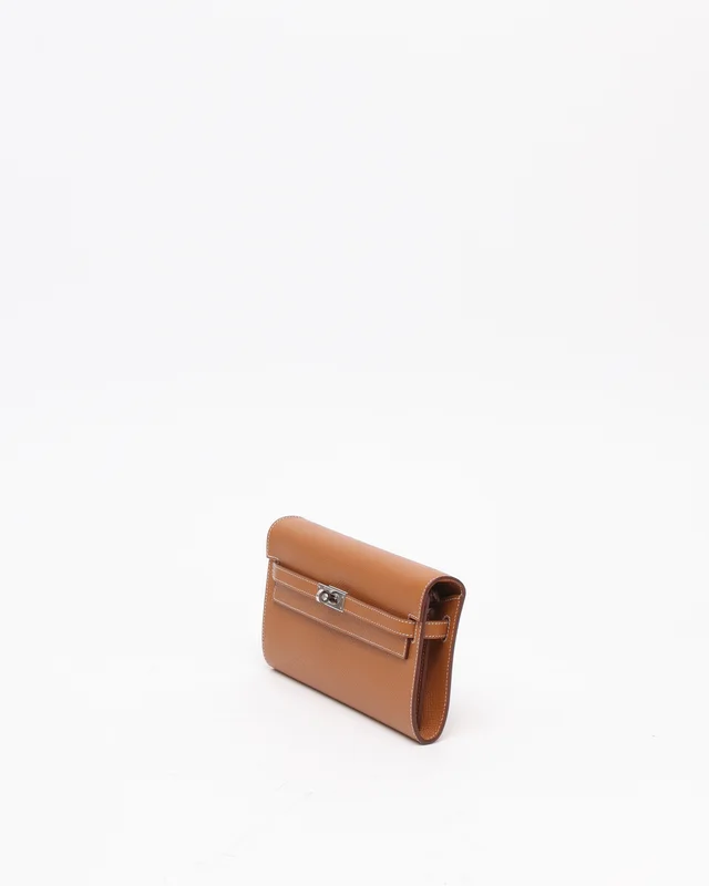 Hermès Epsom Kelly To Go Wallet in Epsom leather from A Retro Tale, photo 2 of 14
