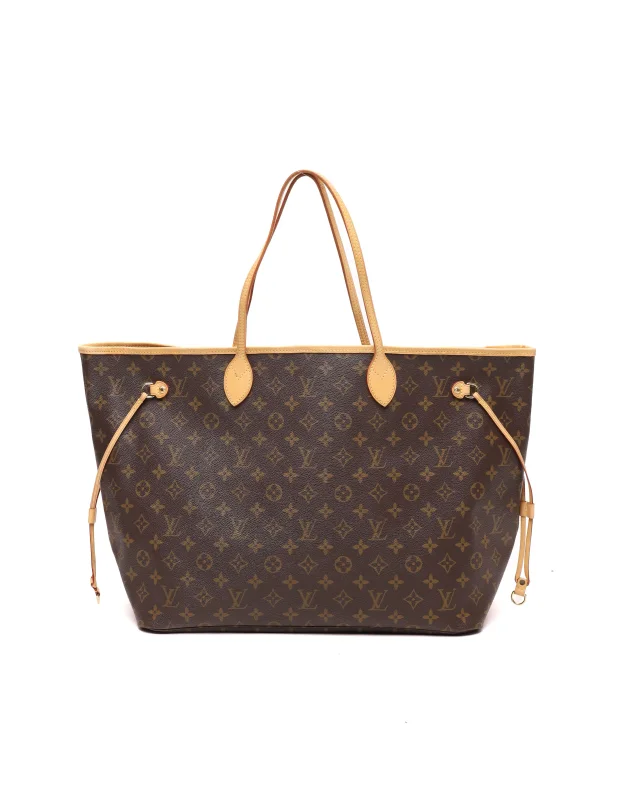 Louis Vuitton Monogram Neverfull GM Tote Bag in Coated canvas from A Retro Tale