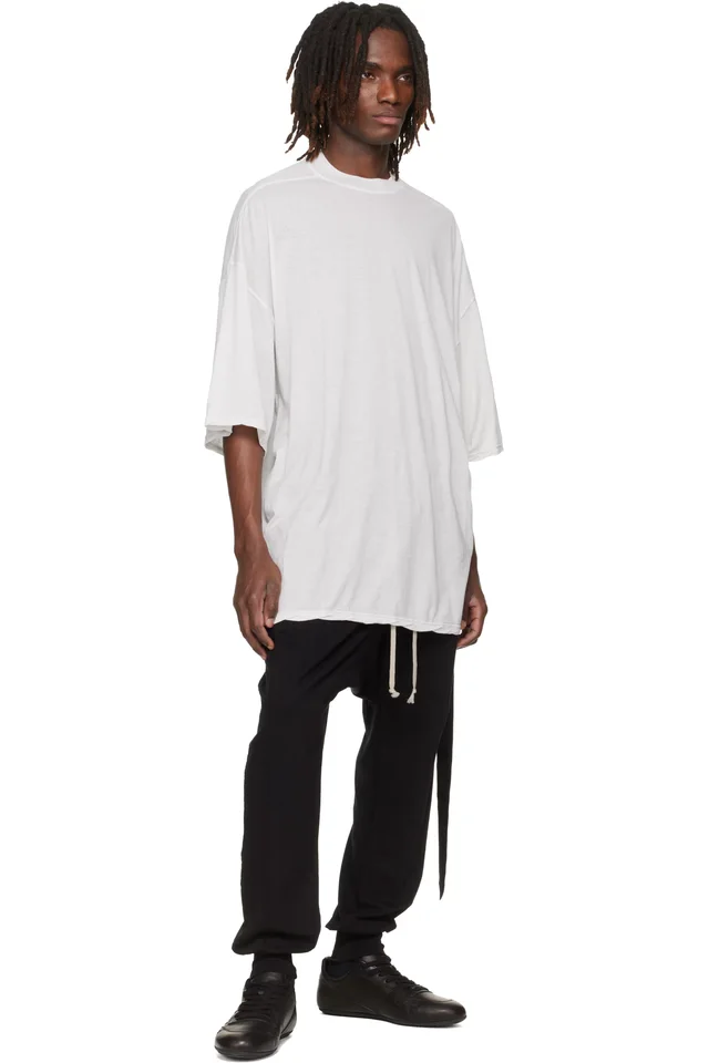 Rick Owens DRKSHDW Off-White Temple Tommy T-shirt, photo 4 of 4 from SSENSE