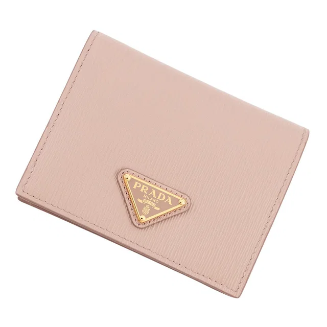 Prada Vitello Move Triangle Wallet Jasmin Flower1MV204_2DDU_F0236 Leather in Leather from GALLERY RARE