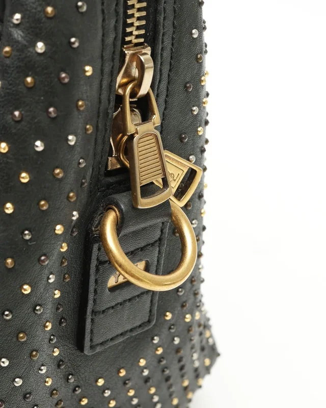 Saint Laurent Studded Y Boston Bag in Leather from A Retro Tale, photo 7 of 11