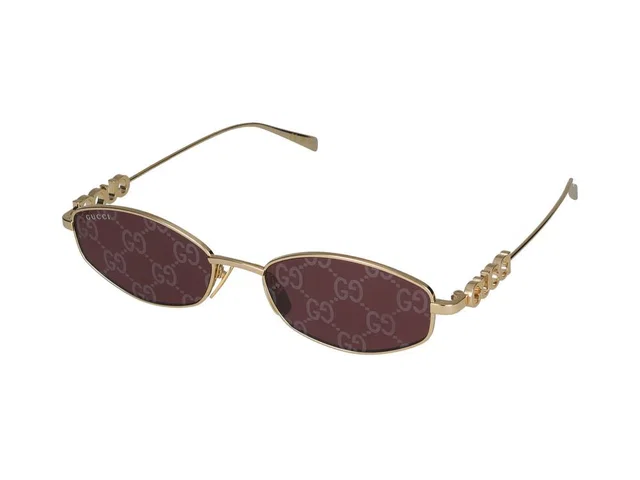Gucci Gg1802s Sunglasses — Gold Metal in Gold from HEWI