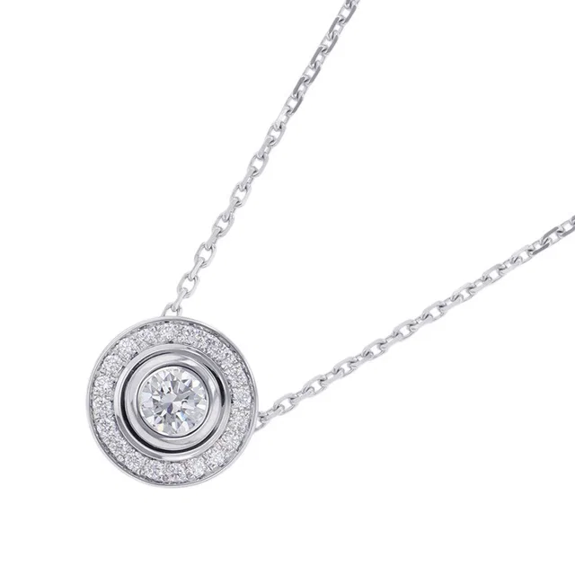 Cartier Damour NecklaceN7406800 18K White Gold in White from GALLERY RARE