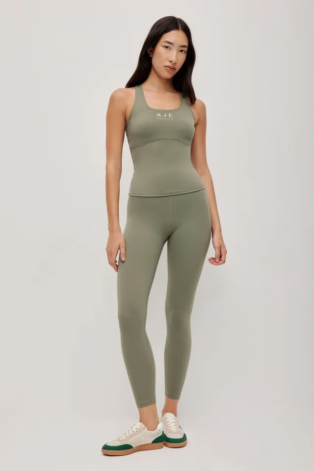Athletica Full Length Active Tank in Beige from Aje, photo 1 of 1