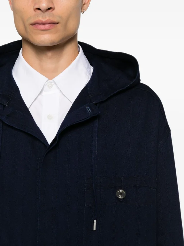 Jacquemus hooded chest-pocket shirt, photo 5 of 5 from SENSER