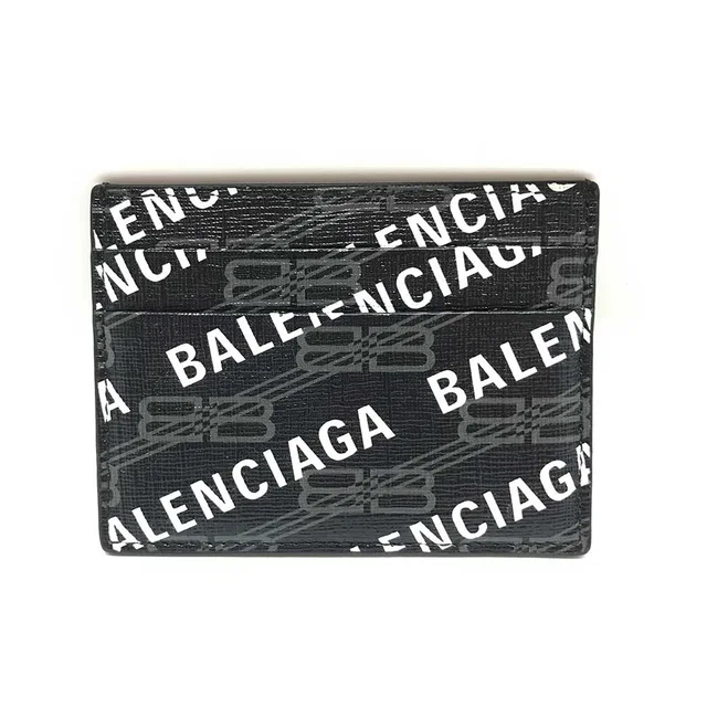 Balenciaga Leather Card Case in Leather from LuxUness