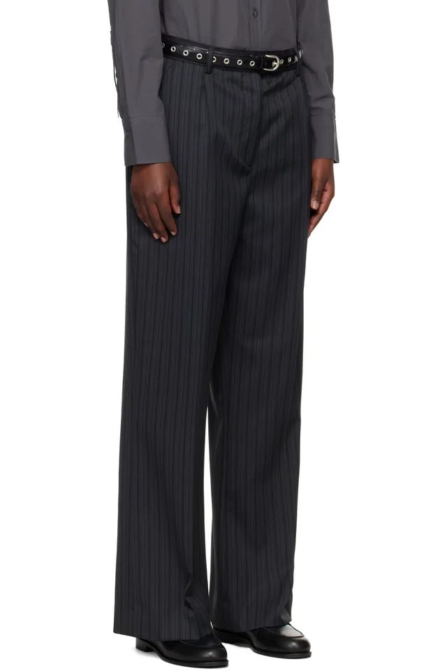mfpen Gray Primary Trousers, photo 2 of 5 from SSENSE