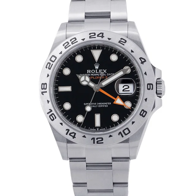 Rolex Explorer II W42mm Stainless Steel Black Dial226570 in Black from GALLERY RARE