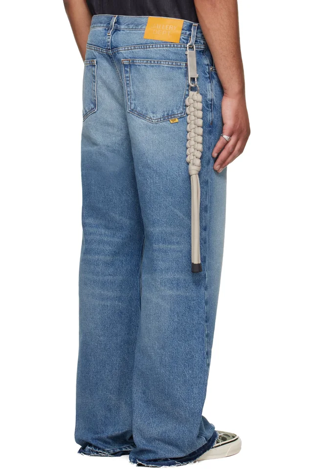 Gallery Dept. Blue Melrose Jeans, photo 3 of 4 from SSENSE