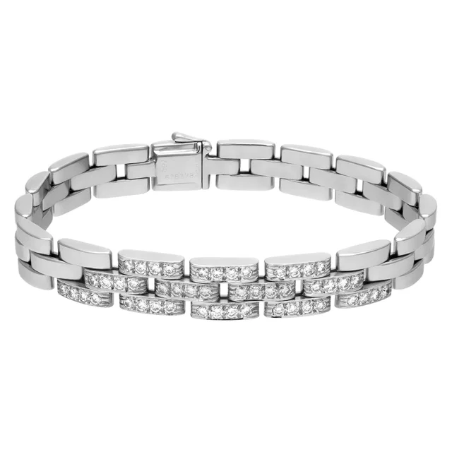 Cartier Panthere bracelet in White White Gold from Gray And Sons