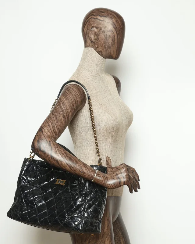 Chanel 2.55 Reissue Glazed Tote Bag in Leather from A Retro Tale, photo 12 of 12