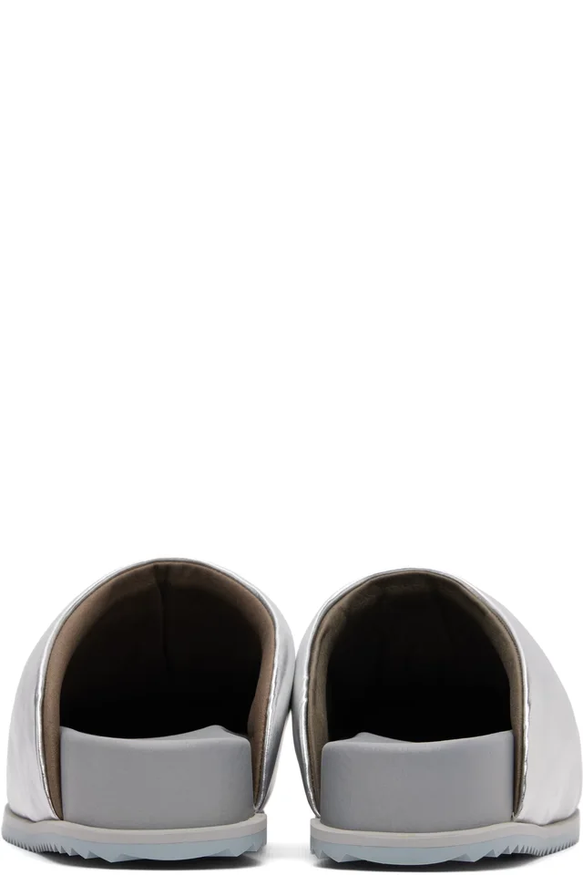 YUME YUME SSENSE Exclusive Silver Truck Slip-on Loafers, photo 2 of 5 from SSENSE