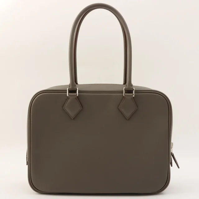Hermès 2016 Plum 28 Etoupe in Taupe from VINTAGE QOO TOKYO, photo 2 of 13