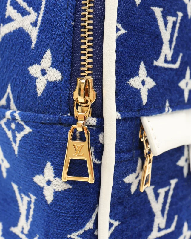 Louis Vuitton Mini Velvet Palm Springs Match Jacquard Backpack in Velvet from A Retro Tale, photo 6 of 9
