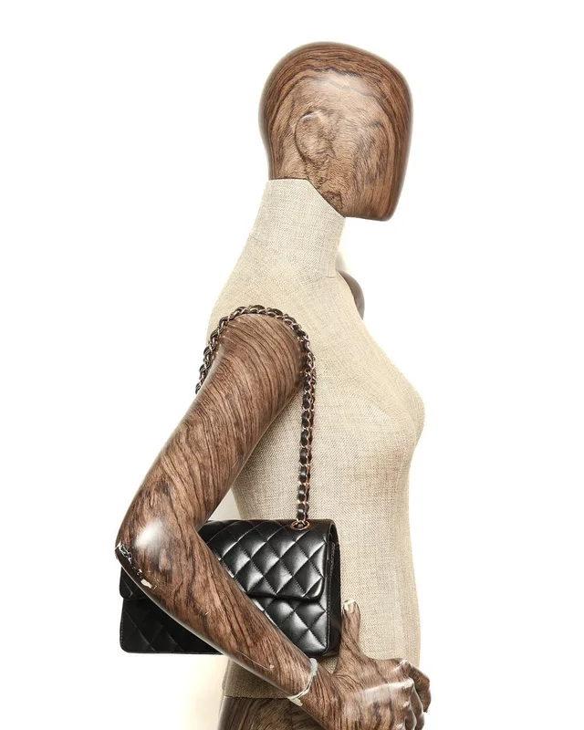 Chanel Classic Small Double Flap Bag in Lambskin from A Retro Tale, photo 10 of 10