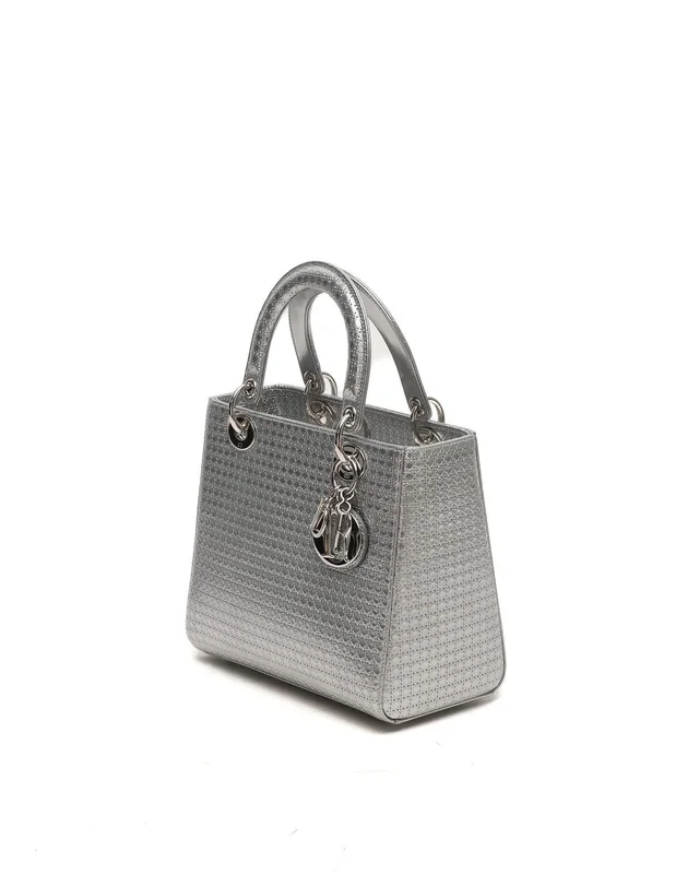 Dior Microcannage Lady Min Bag in Leather from A Retro Tale, photo 2 of 7