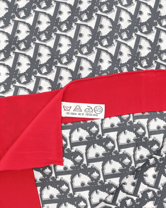 Dior 80 Trotter Silk Scarf in Silk from A Retro Tale, photo 3 of 3