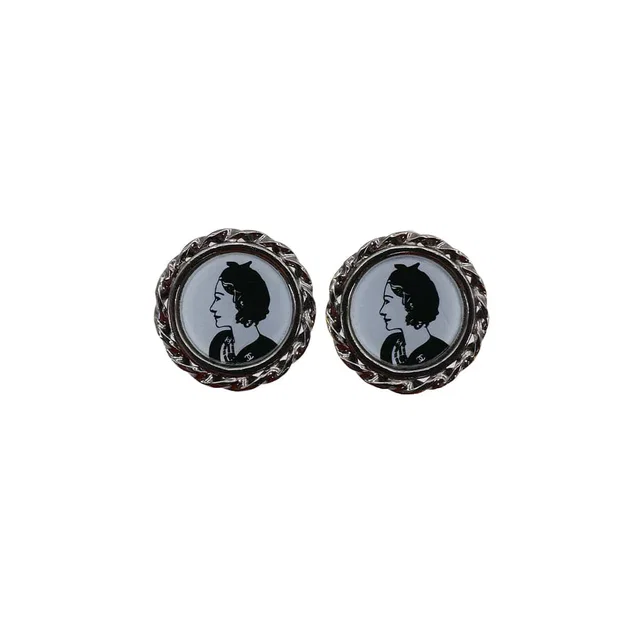 Chanel Earrings Mademoiselle Silver Accessory 03P in Silver from Luxury Promise